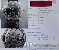 Montre militaire Grana de l'armée allemande Montre militaire Grana Wehrmacht sous-officier de la Seconde Guerre mondiale Ge