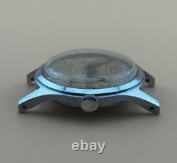 Montre militaire H. Mozer DH. Vintage de l'armée allemande de la Seconde Guerre mondiale.