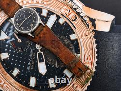 Montre militaire Zenith DH de l’armée allemande, Seconde Guerre mondiale, acier, 35 mm, années 1940