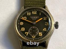 Montre militaire allemande rare Acacia S.A. GENEVE Seconde Guerre mondiale