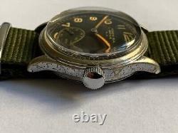 Montre militaire allemande rare Acacia S.A. GENEVE Seconde Guerre mondiale