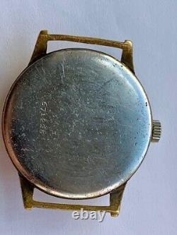 Montre militaire allemande rare de la Seconde Guerre mondiale WAGNER Urofa 58 GUB 35,5 mm de la Luftwaffe