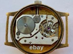 Montre militaire allemande rare de la Seconde Guerre mondiale WAGNER Urofa 58 GUB 35,5 mm de la Luftwaffe