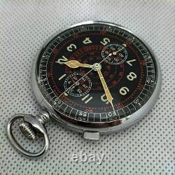 Montre militaire chronographe colonne HANHART KM Armée allemande WWII Kriegsmarine 1940