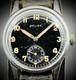 Montre Militaire Vintage Helios Dh De L'arm&eacute;e Allemande Wehrmacht Wwii, R&eacute;vis&eacute;e, Rare