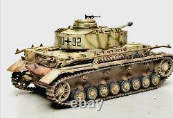 Nouveau Modèle De Plastique Peint À L'assemblage D'un Réservoir De Panzer IV J De L'armée Allemande De La Seconde Guerre Mondiale À L'échelle 1/35