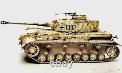 Nouveau Modèle De Plastique Peint À L'assemblage D'un Réservoir De Panzer IV J De L'armée Allemande De La Seconde Guerre Mondiale À L'échelle 1/35