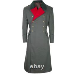 Nouveau manteau long général allemand M36 reproduction de l'armée WW2 Great trench Long Jacket