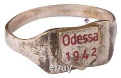 Odessa 1942 Seconde Guerre mondiale Anneau Allemand WWII Ukraine Allemagne Armée Wehrmacht Force Bouclier