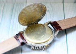 Orator Military For German Army Wwii Silver Montre Mécanique Vintage Suisse Pour Hommes