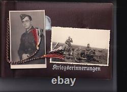 Original Ww2 Album Photo Allemand Union Soviétique Panzers Stug Pows Refugees Tanks