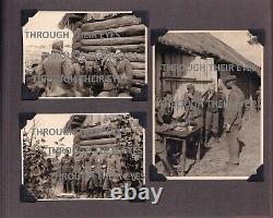 Original Ww2 Album Photo Allemand Union Soviétique Panzers Stug Pows Refugees Tanks