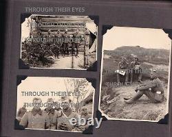 Original Ww2 Album Photo Allemand Union Soviétique Panzers Stug Pows Refugees Tanks