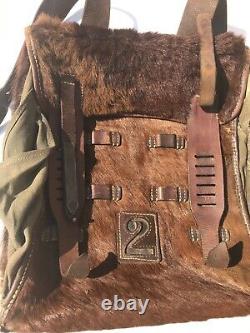 Original Ww2 Old German Army Military Backpack Signalman Radiotelegraph Opérateur