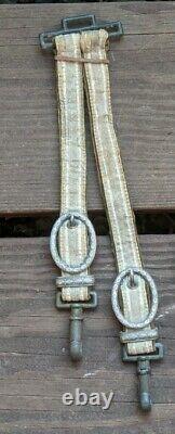 Original Wwii Allemand Heer Army Officier Dagger Hangers Couteau Accessoire