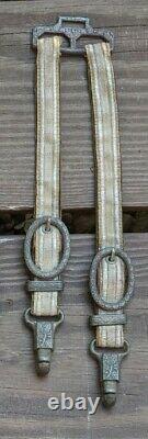 Original Wwii Allemand Heer Army Officier Dagger Hangers Deluxe Raccords Couteau
