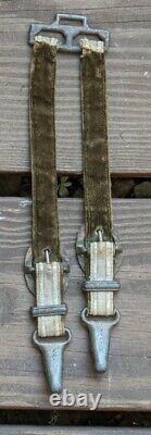 Original Wwii Allemand Heer Army Officier Dagger Hangers Deluxe Raccords Couteau