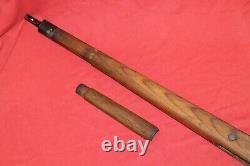 Original Wwii German Army Wooden Rifle Stock K98 Mauser With Hand Guard