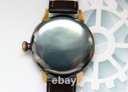 Orta Military Wwii German Army Montre Mécanique Vntage Suisse Pour Hommes Servised