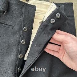 Pantalon de l'armée allemande de la Seconde Guerre mondiale Panzer WWII original Uniforme agréable.