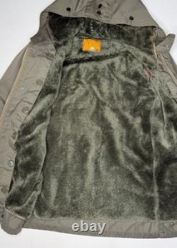 Parka B.W. doublée olive drab de l’armée allemande vintage taille 42