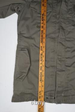 Parka B.W. doublée olive drab de l’armée allemande vintage taille 42