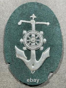 Patch de commerce en bullion de la manche de l'armée Heer allemande de la Seconde Guerre mondiale WWII