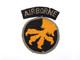 Patch Original De La 17e Division A&eacute;roport&eacute;e De L&rsquo;arm&eacute;e Am&eacute;ricaine De La Seconde Guerre Mondiale, Style Bevo, Fabriqu&eacute; En Allemagne