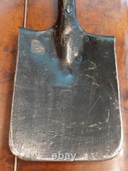 Pelle de tranchée authentique de l'armée allemande Ww2 Troisième Reich avec logo de chien loup Allemagne Wwii