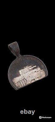 Pendentif Tigre 1943 de la Seconde Guerre mondiale GERMAN ww2 MILITARY Panzer ARMORED Force GERMANY Army