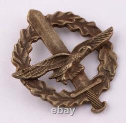 Pendentif allemand Luftwaffe 800 en argent de la Seconde Guerre mondiale, armée de l’air allemande, Wehrmacht