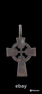 Pendentif de croix celtique de soldat de la Seconde Guerre mondiale allemande WW2 armée militaire Allemagne WEHRMACHT