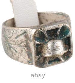 Pendentif en forme de casque Stahlhelm de la Seconde Guerre mondiale avec épée, insigne de l'armée, troupes d'assaut allemandes