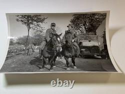 Photo originale d'un prisonnier de guerre allemand de la Seconde Guerre mondiale, 1945, poche de la Ruhr, Corps des transmissions de l'armée ????????? américaine