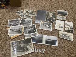 Photos antiques accident d'avion Bullock avion WWII négatif d'officier de l'armée allemande