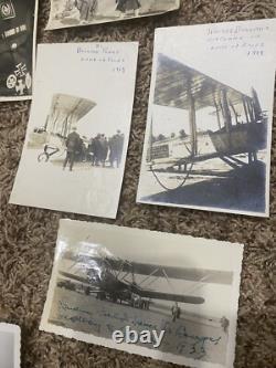 Photos antiques de crash d'avion Bullock, négatif d'un officier de l'armée allemande de la Seconde Guerre mondiale.