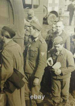 Photos d'hôpitaux de l'armée américaine de la Seconde Guerre mondiale, 82e corps médical, prisonniers de guerre allemands, Angleterre, années 1940