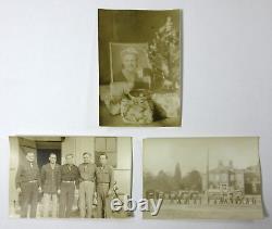 Photos de l'hôpital de l'armée américaine pendant la Seconde Guerre mondiale 82e GH Corps médical prisonniers de guerre allemands Angleterre années 1940