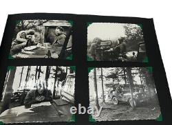 Photos originales de la Deuxième Guerre mondiale (WW2) de l'armée américaine et du soldat allemand Album photo de l'Ouest allemand