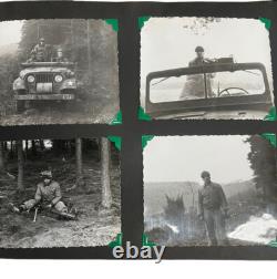 Photos originales de la Seconde Guerre mondiale, album photo de l'armée américaine et des soldats allemands de l'Allemagne de l'Ouest