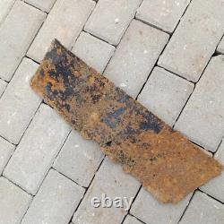 Plaque d'immatriculation en métal originale de l'armée allemande Wehrmacht WW2 WWII WH 1269316