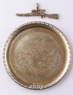 Plaque de pendentif de tireur d'élite allemand de la Seconde Guerre mondiale - Allemagne, fusil, armée, arme, ensemble de forces de la Wehrmacht