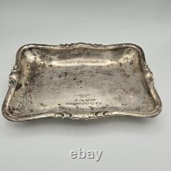 Plateau de récompense du régiment de chars allemand Barbarossa Pz. Rgt. 15 de la WWII 7./Pz. Rgt. 15 Armée