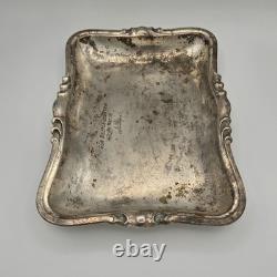 Plateau de récompense du régiment de chars allemand Barbarossa Pz. Rgt. 15 de la WWII 7./Pz. Rgt. 15 Armée