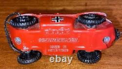 Playart Schwimmwagen Armée Allemande Seconde Guerre Mondiale, Rouge Extrêmement Rare