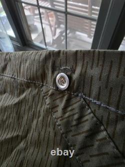Poncho demi-tente Zeltbahn camouflage Strichtarn de l’armée NVA de la RDA (Allemagne de l’Est)