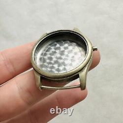 RARE BRACELET MONTRE CASE DH MILITAIRE WWII PIÈCES RÉPARATION ARMY ALLEMANDE VINTAGE SUISSE