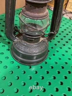 Rare Globe Gravé Feuerhand 75 Atom Wwii Lantern German Army Vintage Ww2