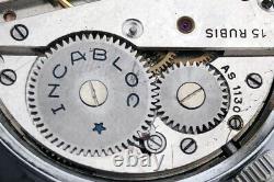 Rare Wristwatch Militaire Armée Allemande Era Dh De L'époque Ww2