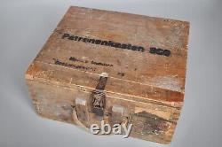 Rare Wwii Ww2 Original Allemand Mg34 Mg42 Mauser K98 Patronenkasten 900 Box 1945